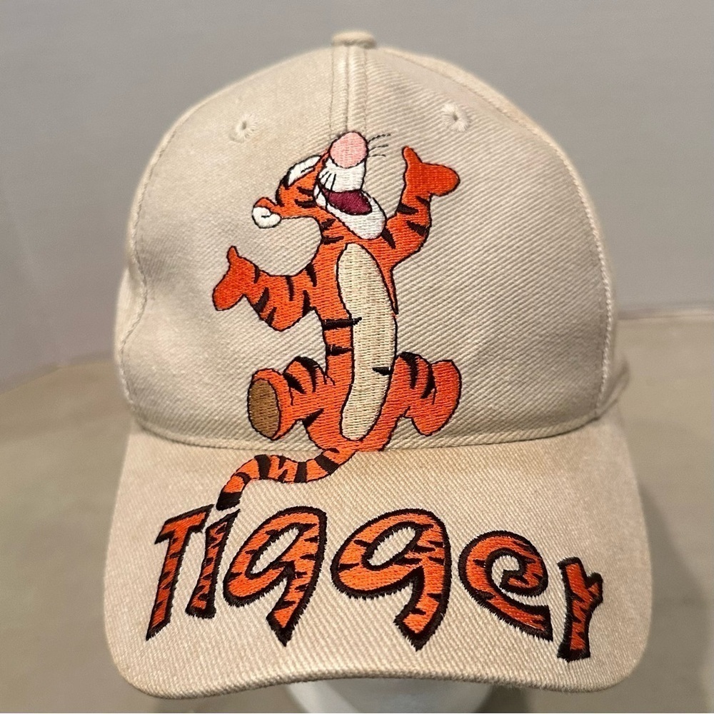 Vintage Bouncing Tigger Snapback Goofy Hat Co. Walt Disney Co. Pooh USA Cap